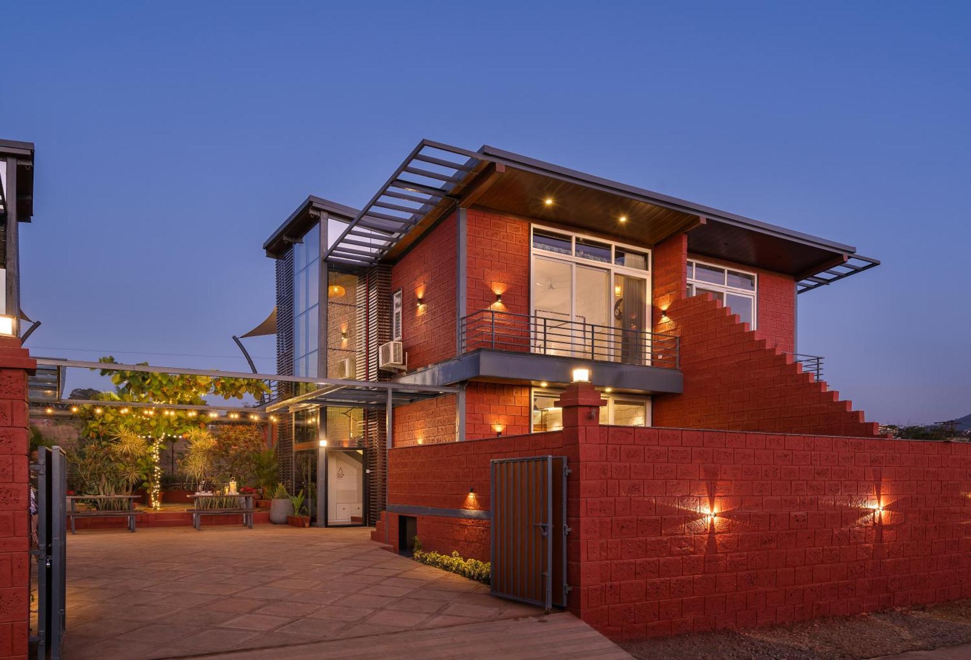 Saffronstays Calvin - 3 Bedroom Pool Villa In Lonavala Exterior foto
