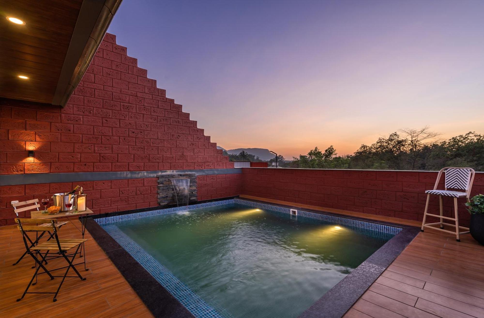 Saffronstays Calvin - 3 Bedroom Pool Villa In Lonavala Exterior foto